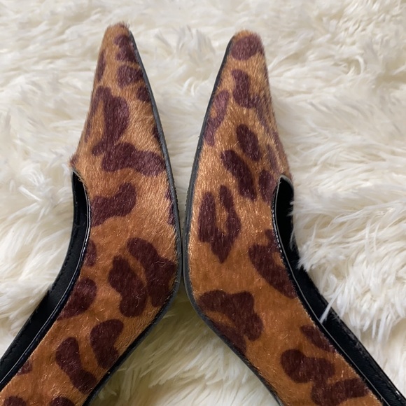 Predictions Comfort Plus Cheetah Fur Pointed Toe - Picture 9 of 13